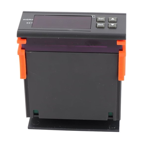 Controller 5A Digital Temperature Controller Intelligent Temperature Regulator Refrigerator Thermostat Support Heating Cooling Temperature Calibration Delay Guard Data Lock