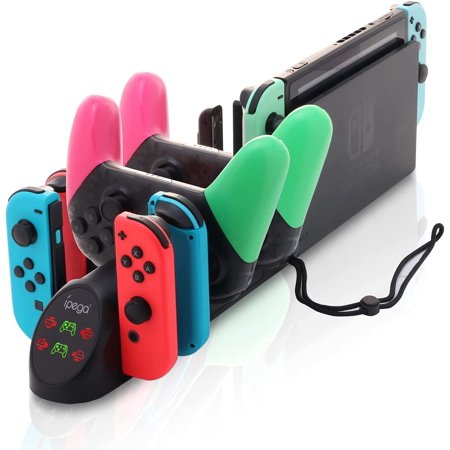 Controller Charger for Nintendo Switch, Charger for 4 Switch Joy-Con Controllers, 2 Switch Pro Controllers, 2