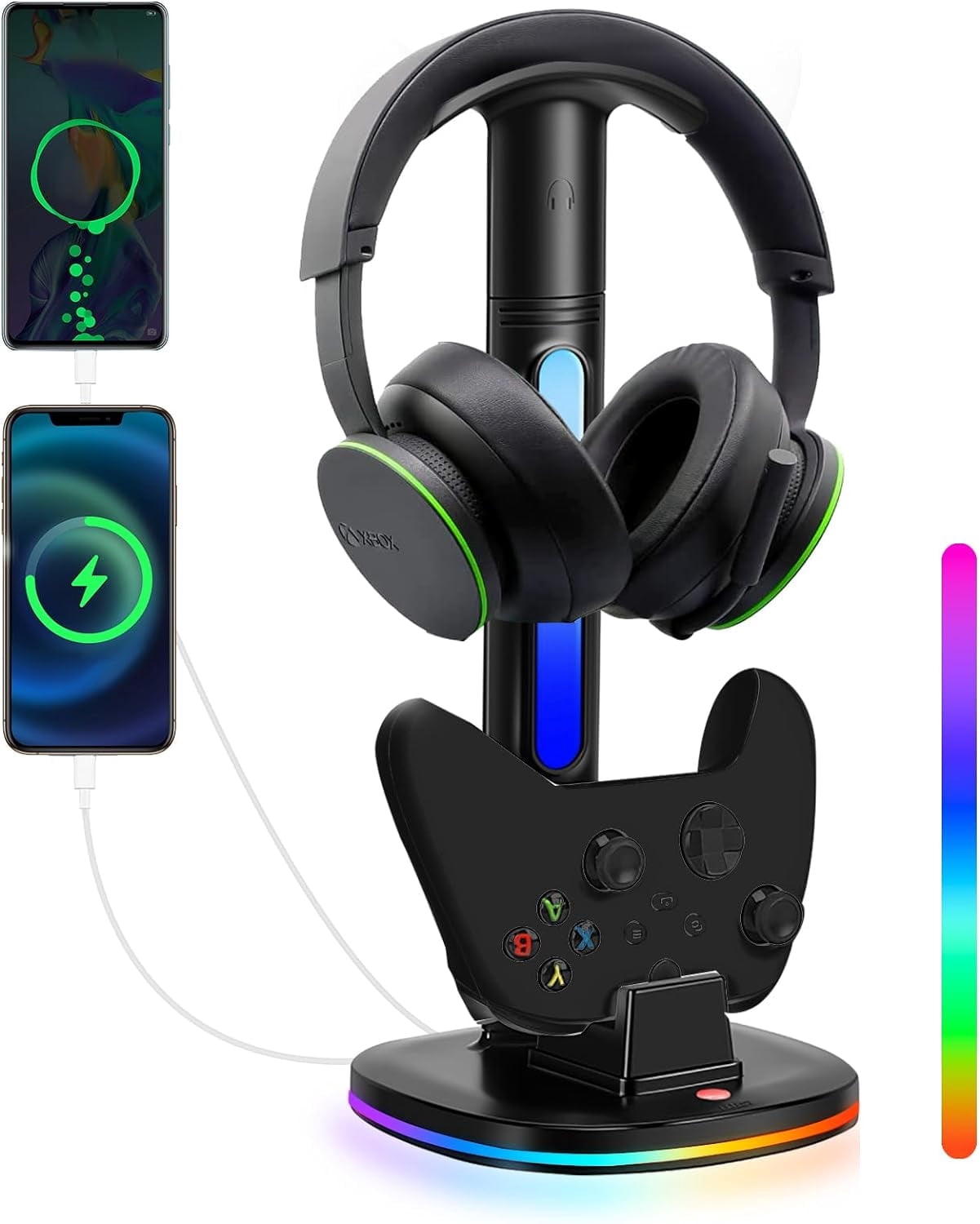Controller Charger with Headphone Stand for Xbox Series X|S/One/One X ...