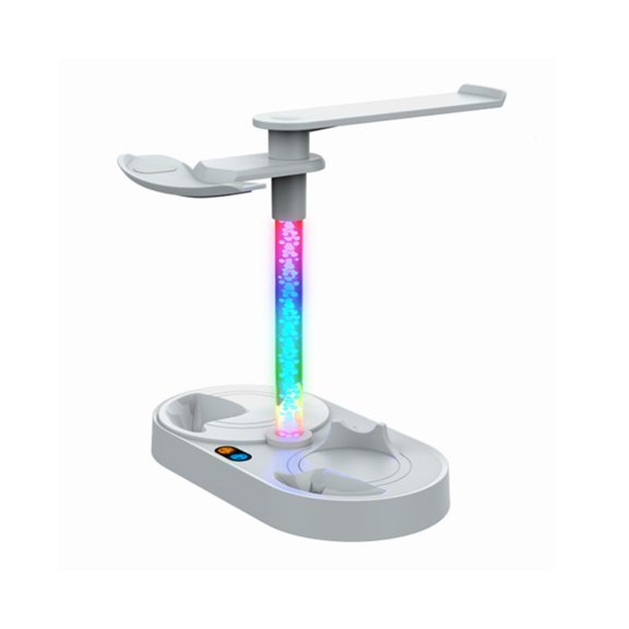 Controller Charging Dock Station Display Stand for Headphone Charging Cable Double Fast Charging Base