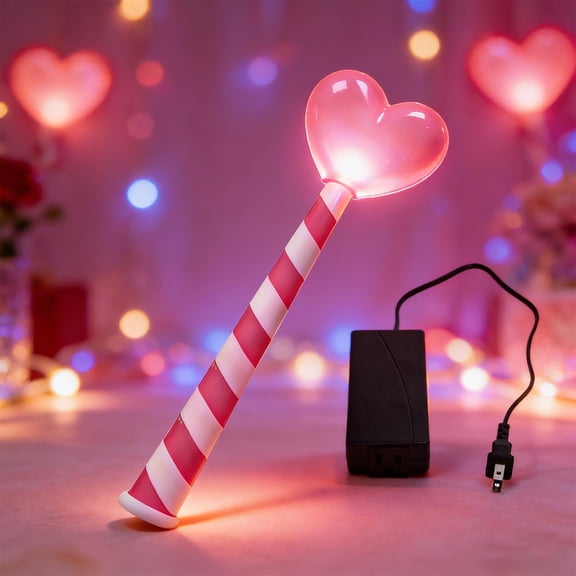 Clearance! Valentine's Day Pink Heart Controller Voice Magic Light Wand Controller, Music Wireless Remote Control Outlet for String Lights Home Decoration Lights, Magic Switch Kit Gift for Her Women