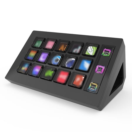 Controller,Console With 15 Obs Twitch Obs Live With Pc Console Live Studio With 15 Twitch Console Twitch Compatible Console Video All-in-one Deck Console All-in-one Studio With Twitch With