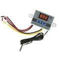 thumbnail image 1 of Controller Electronic Temperature Controller LED Display Thermostat Module Temperature Temp Control Module Switch With Waterproof  Probe -50~110  Degrees Celsius  For, 1 of 7