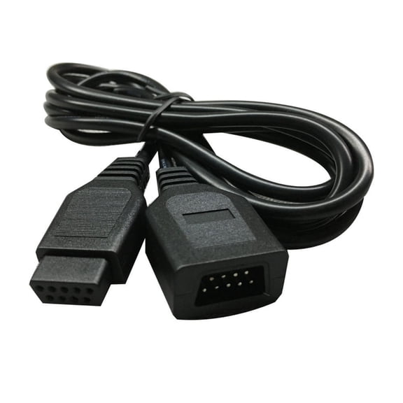 Controller Extension Cable Designs with Increased Distance 16 Bit Game Consoles Controller Cord Easy to Use for Game MD