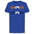 thumbnail image 1 of Controller Gamer T-Shirt Men -Image by Shutterstock, Male 3X-Large, 1 of 2