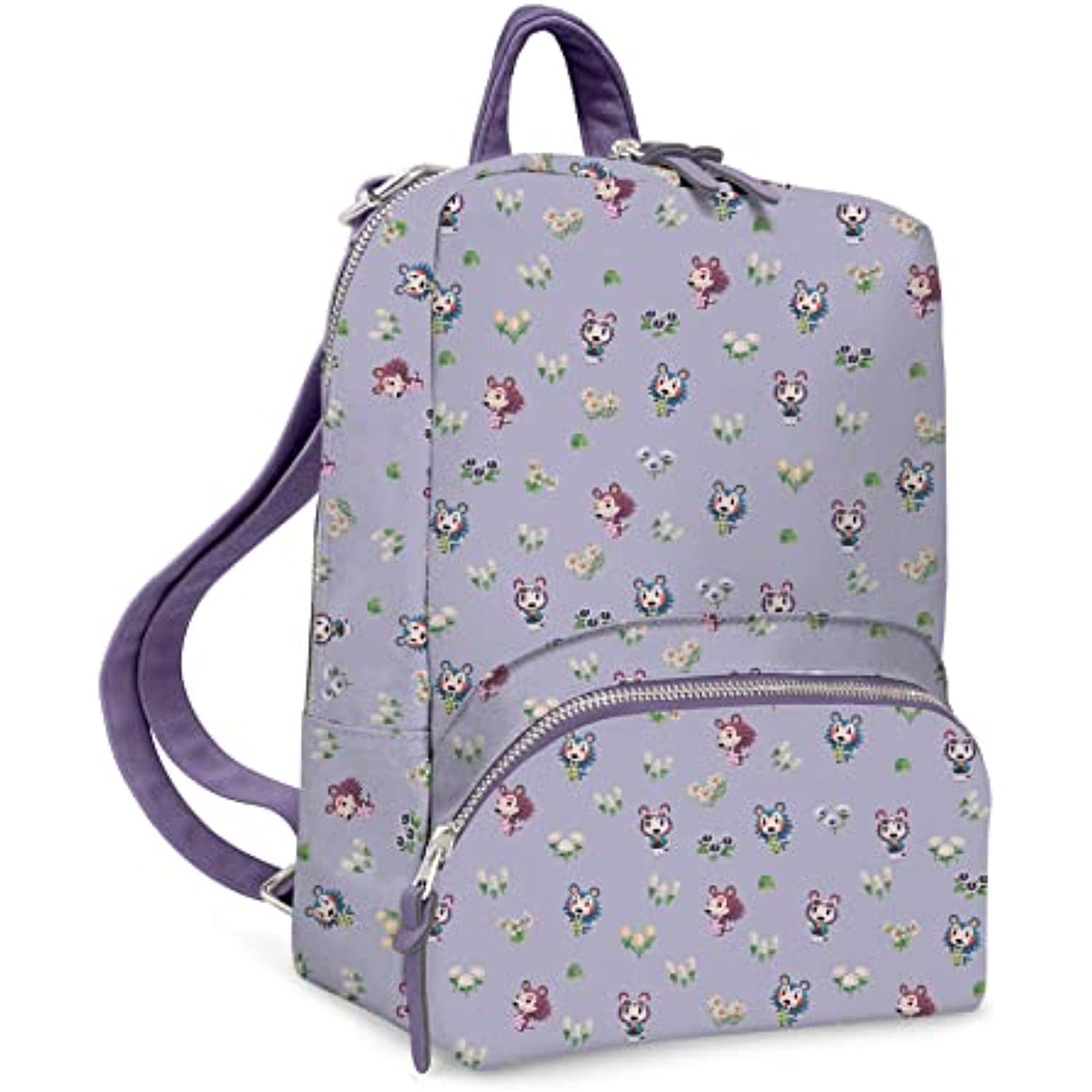 controller gear nintendo animal crossing faux leather mini backpack - Small Bookbag Travel Bag for Console & Accessories Controllergear Backpack Controller Gear Animal
