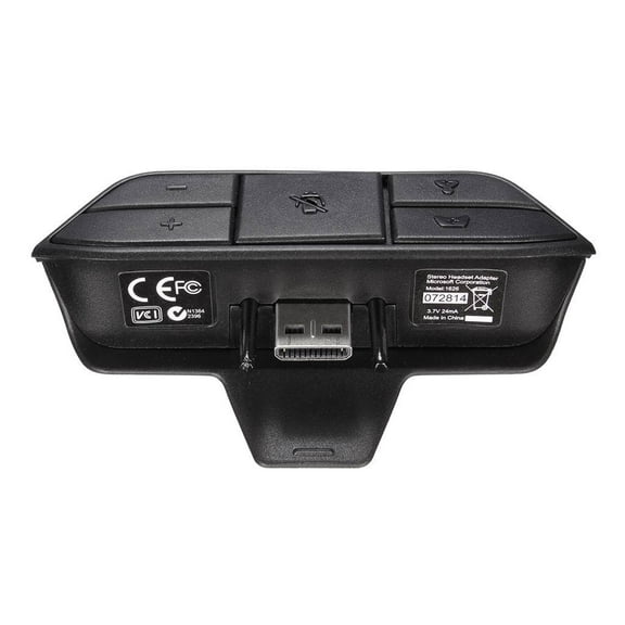 Controller Headset Earph Replacement 3.5mm Audio Game Adapter - Black