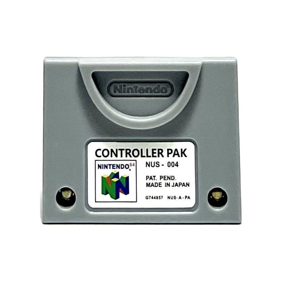 Controller Pak Memory Card for Nintendo 64