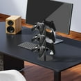 thumbnail image 1 of Controller Stand 3 Tiers with Cable Organizer for Desk, Universal Headphone Stand Compatible Headset Holder & Desk Mounts for 6 Packs Controller, 1 of 13