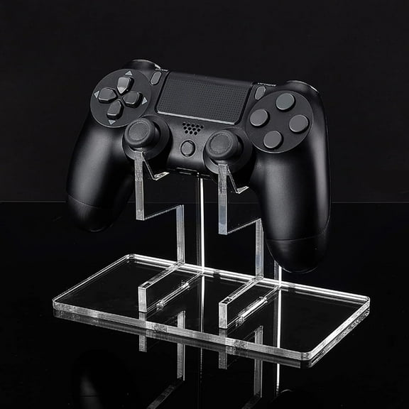 Controller Stand Holder Universal Game Controllers Mount Stand Bracket Compatible Retro Modern Controllers Clear Remote Control for Xbox ONE PS4 PS5 Switch Display & Organization