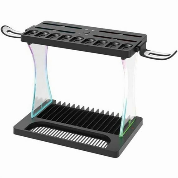 Controller Storage Stand Charging Base for Switch 2 Multifunction Gaming Accessories Organizer