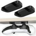 thumbnail image 1 of Controller Table Stand for PS5 PS4 Controller PlayStation 5 PlayStation 4 Under Desk Mount Controller Holder Table Organizer and Desk Management (2-Pack), 1 of 8