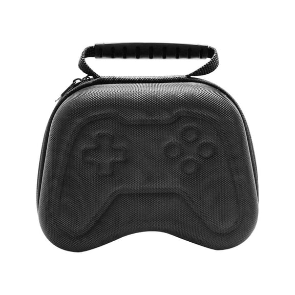 Controller Travel Case for PS5 Game Controller EVA Portable Storage Bag Protective Carrying Case Black Red