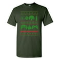 thumbnail image 1 of Controller Video Games Ugly Christmas Funny DT Adult T-Shirt Tee, 1 of 2