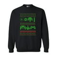 thumbnail image 1 of Controller Video Games Ugly Christmas Funny DT Crewneck Sweatshirt, 1 of 2