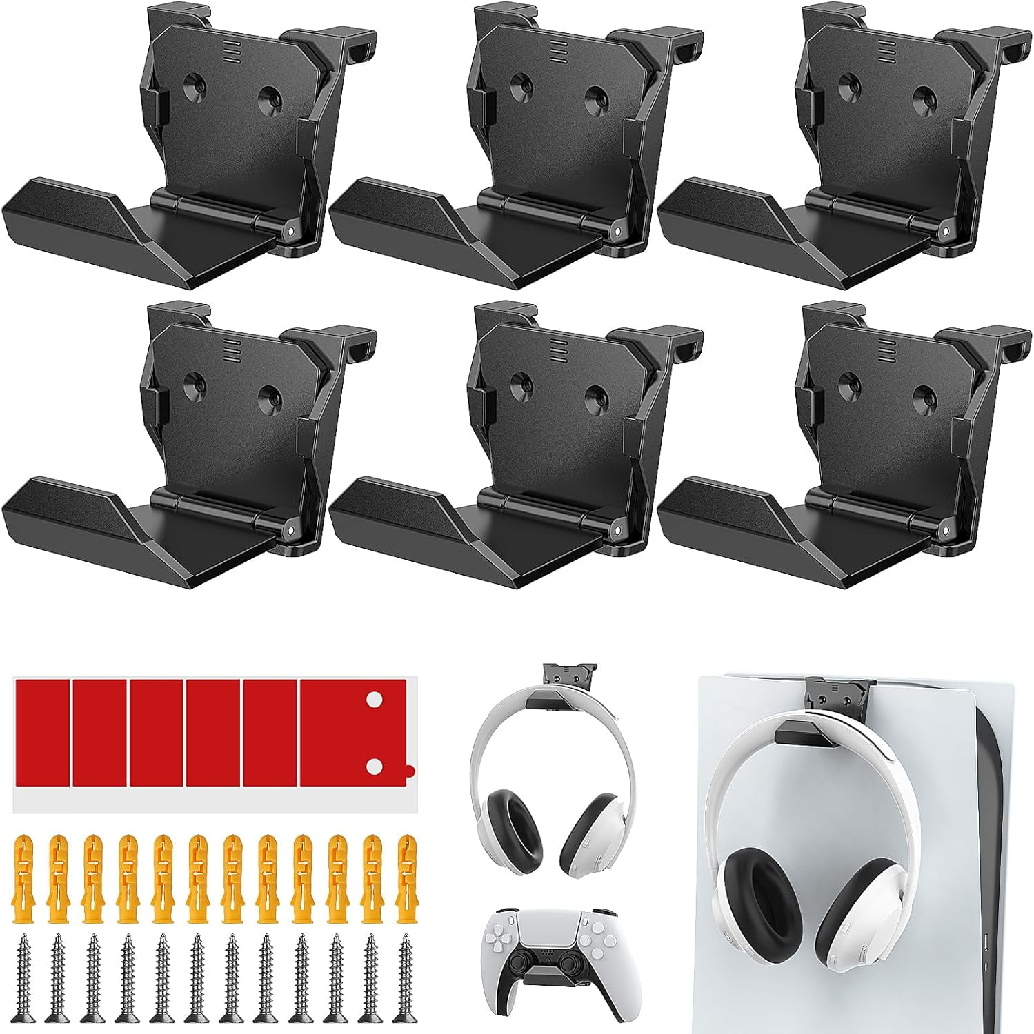 Controller Wall Mount for PS5/PS4/Xbox/Switch, Strong Controller Holder