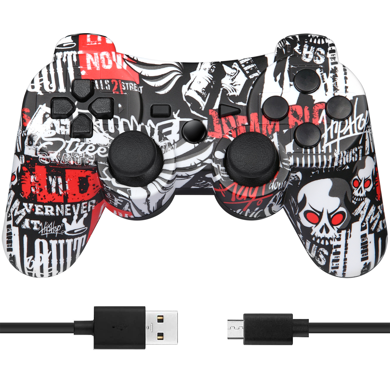 Importer520 6 Foot PS3 Controller Charge Cable, Black