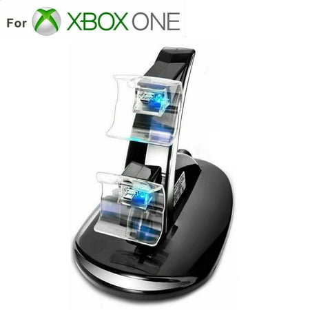 Controller charging stand with LED Light and USB Charging Cable for Xbox One, Xbox One Controller Charger for Xbox One/One X|S/Elite