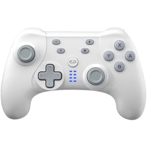 Controller for / 2/Lite/OLED/PC,Gamepad Supports Vibration/6-Axis Gyroscope/Programmable/Turbo, Designed Joystick (White)