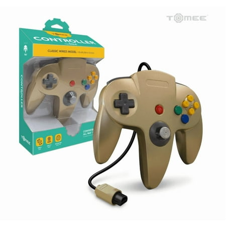 Controller for N64® (Gold) – Tomee