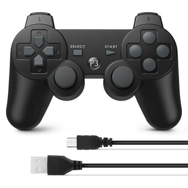 PlayStation 3 Dualshock 3 Wireless Controller (Black) - Walmart.com