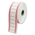 thumbnail image 1 of Controltek CNK575034 Penny Automatic Coin Wrapper Roll, White & Red, 1 of 1