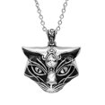 thumbnail image 1 of Black Magic Cat's Head Necklace, 1 of 1