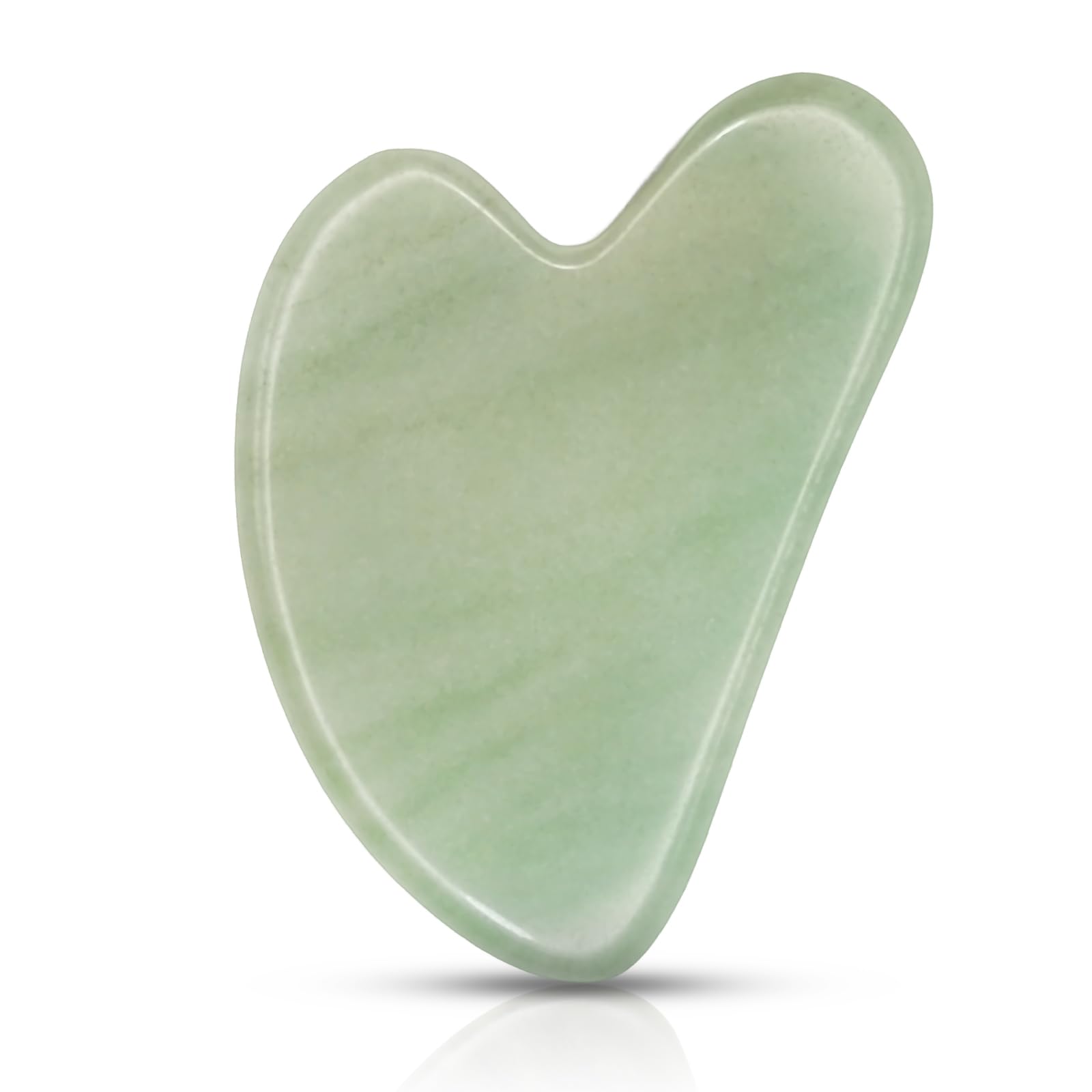 Contrybox Gua Sha Werkzeug Aus Rosenquarz – Gesichts- & Augenmassage Für Schwellungsreduzierung & Kieferformung