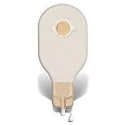ConvaTec 401559 SUR FIT Natura 14" Two-Piece High Output Pouch with 1-Sided Comfort Panel, Anti-Reflux Valve, Replaceable Filter, Outlet with Spout and Cap, Opaque, 2-3/4" Flange, Pack of 5