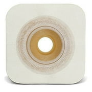 ConvaTec 413179 SUR-FIT Natura Two-Piece Durahesive Skin Barrier with Convex-IT Technology, Pre-Cut, Tape Collar, White, 1-3/4" Flange, 3/4" Stoma Opening, Pack of 10