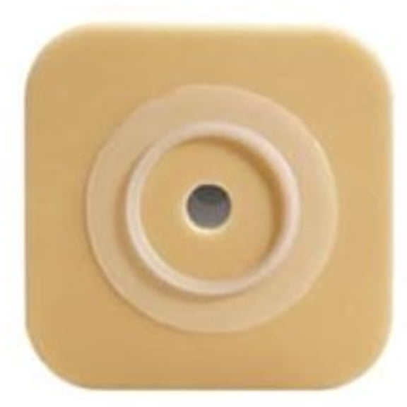ConvaTec Sur-Fit Natura StomaHesive Wafers, 4 x 4 Inch, 2-1/4 Inch Flange, 10 Each