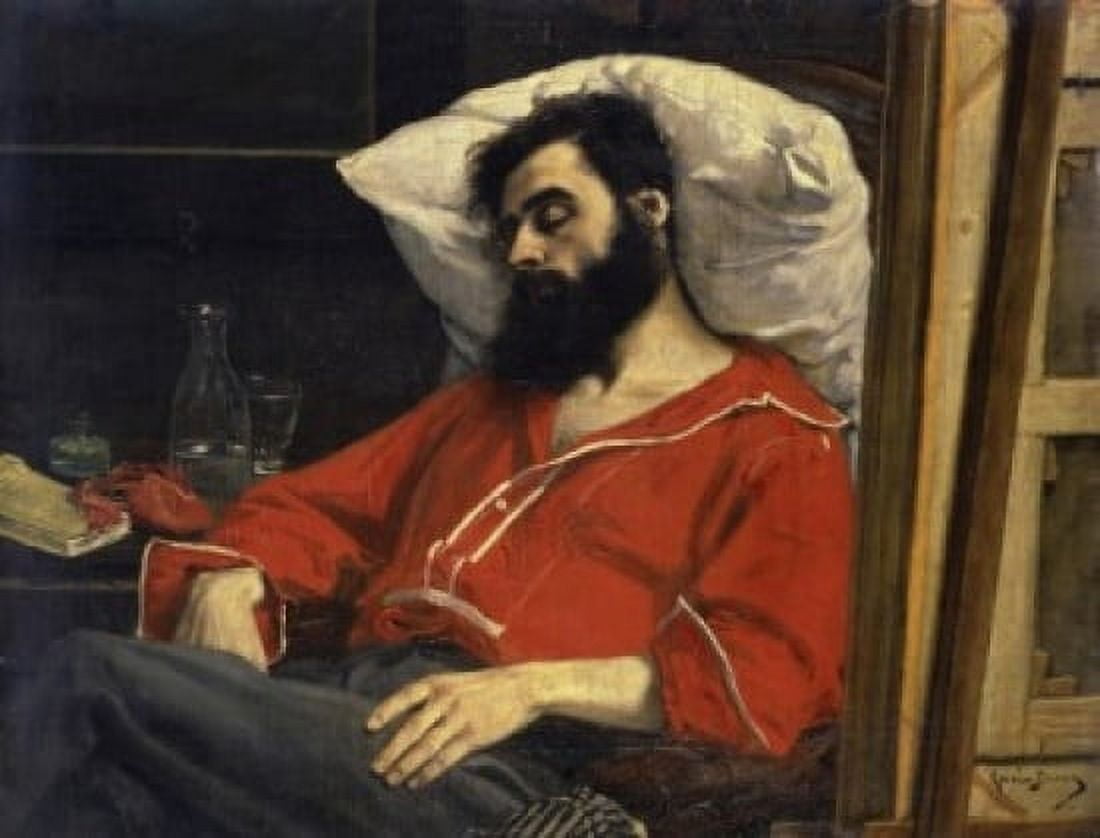 The Convalescent (Le Convalescent) c1860 Emile Auguste Carolus-Duran (1838-1917French) Musee dOrsay Paris Canvas Art - Emile Auguste Carolus-Duran (24 x 36)