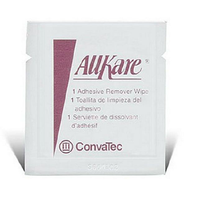 Convatec AllKare Adhesive Remover Wipe Box of 50 by AllKare