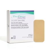 Convatec DuoDERM Extra Thin 2x4 Hydrocolloid Sterile Dressing, 20ct Box, Latex-Free