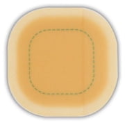 Convatec DuoDERM Signal Hydrocolloid Island Dressing, Hydrocolloid 4 X 4 Inch, Beige, Box of 5 - Model 403326