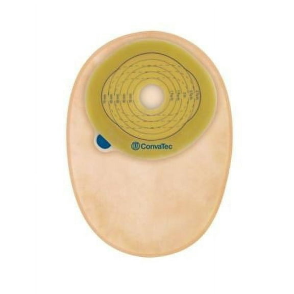 Convatec Esteem+ One-Piece Closed-End Pouch - 8" pouch with 2-sided comfort panel and filter - 20-70mm stoma - 416701BX - 30 Each / Box