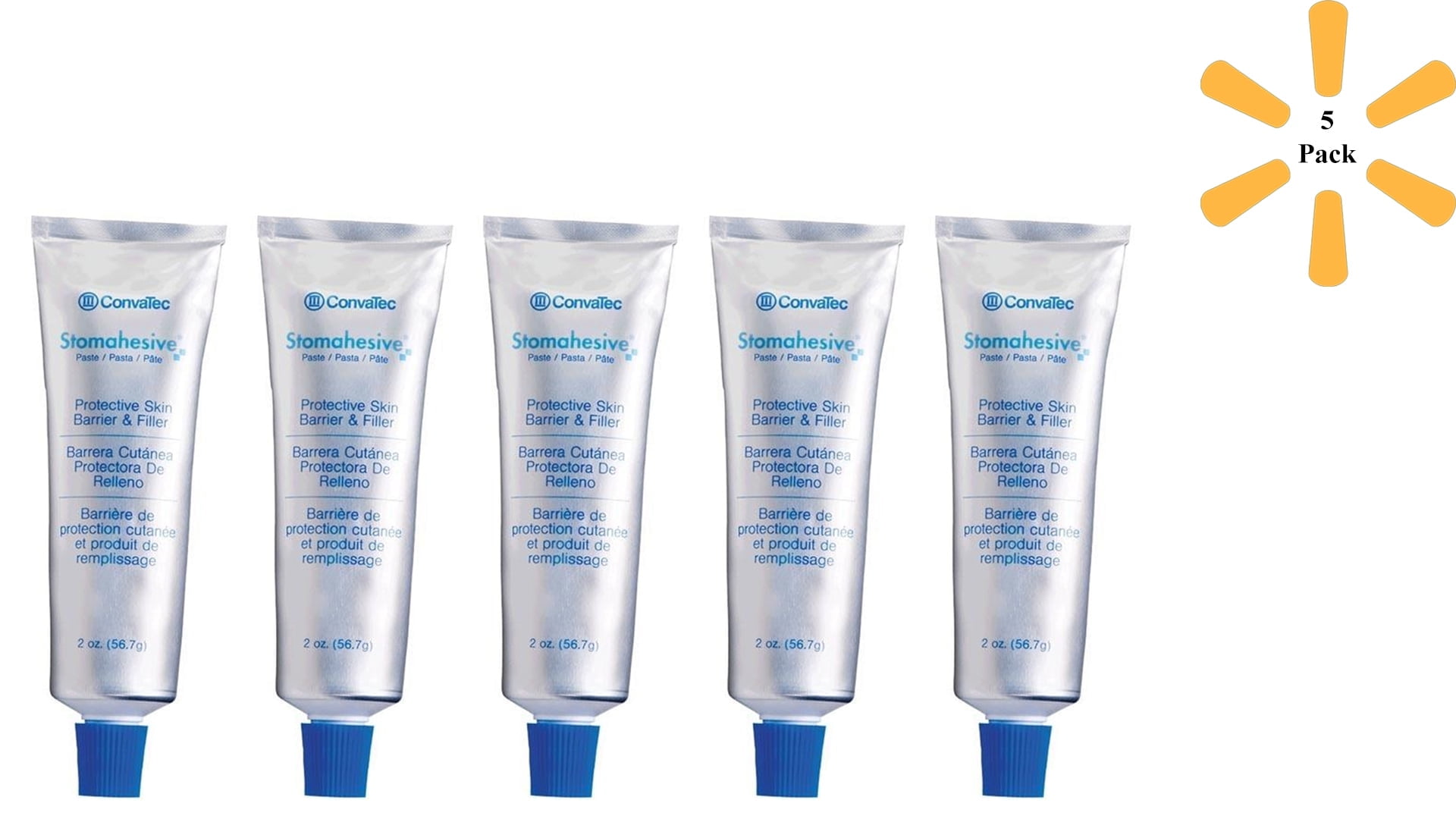 Convatec Stomahesive Diaper Rash Paste, 2oz, 5 Pack