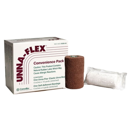 Convatec Unna-FLEX 4'' x 5 Yd First Aid Gauze Compression Bandage, 1 Count