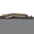 thumbnail image 1 of Modway Convene 7 Piece Patio Sofa Set in Espresso and Mocha, 1 of 11