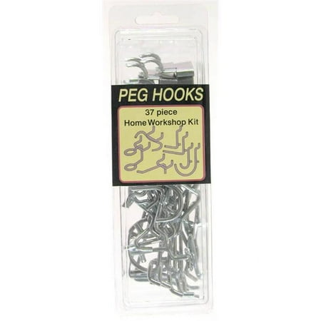 Convenience Concepts 37pc Pegboard Hooks Assortment