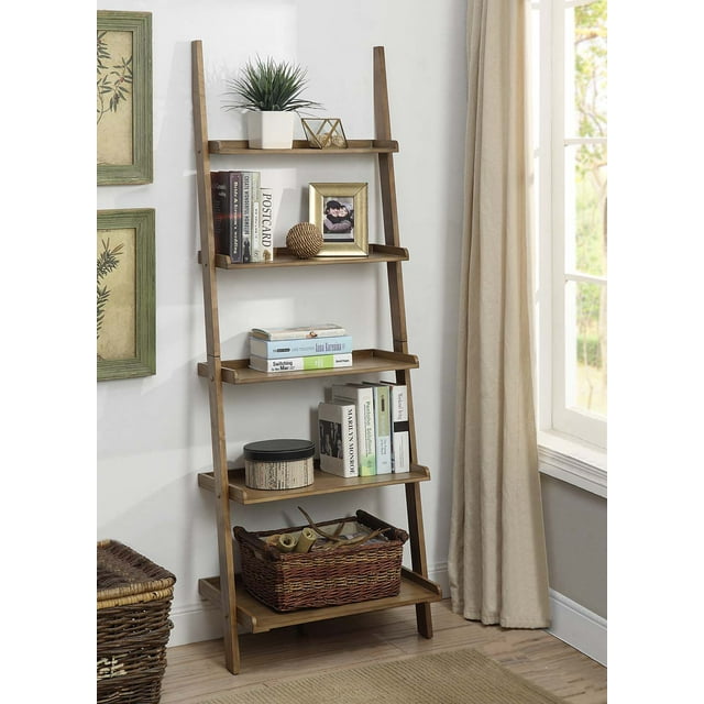 Convenience Concepts American Heritage 5Shelf Ladder Bookcase