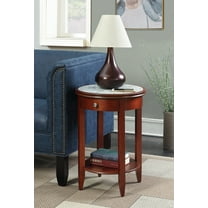 Convenience Concepts American Heritage Baldwin End Table with Drawer