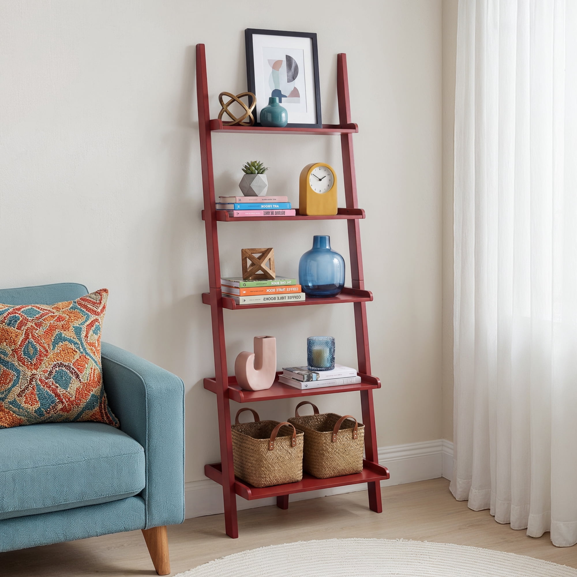 Convenience Concepts, American Heritage Bookshelf Ladder, 25
