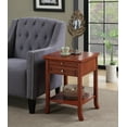 thumbnail image 1 of Convenience Concepts American Heritage Logan End Table with Drawer and Slide, Multiple Colors, 1 of 2