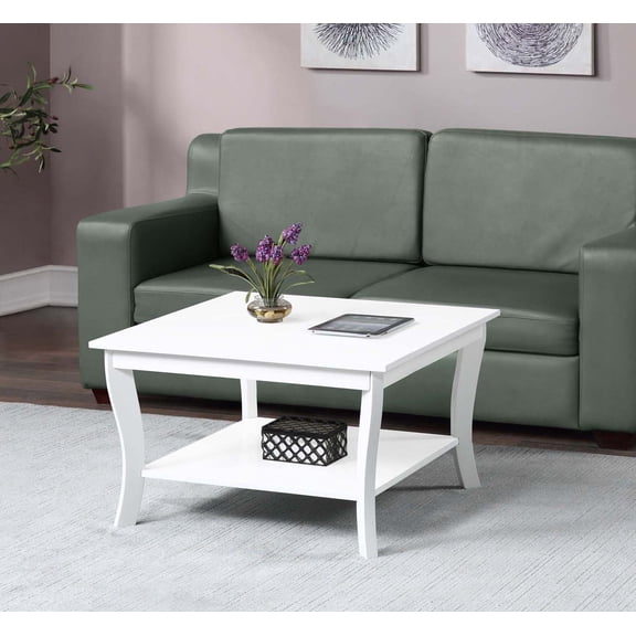 Convenience Concepts American Heritage Square Coffee Table, Multiple Finishes