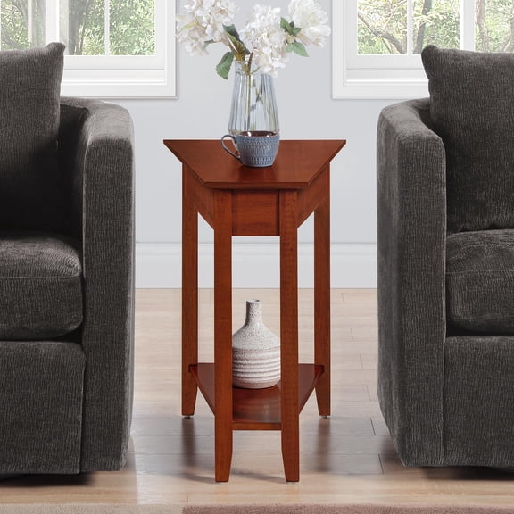 Convenience Concepts American Heritage Wedge End Table