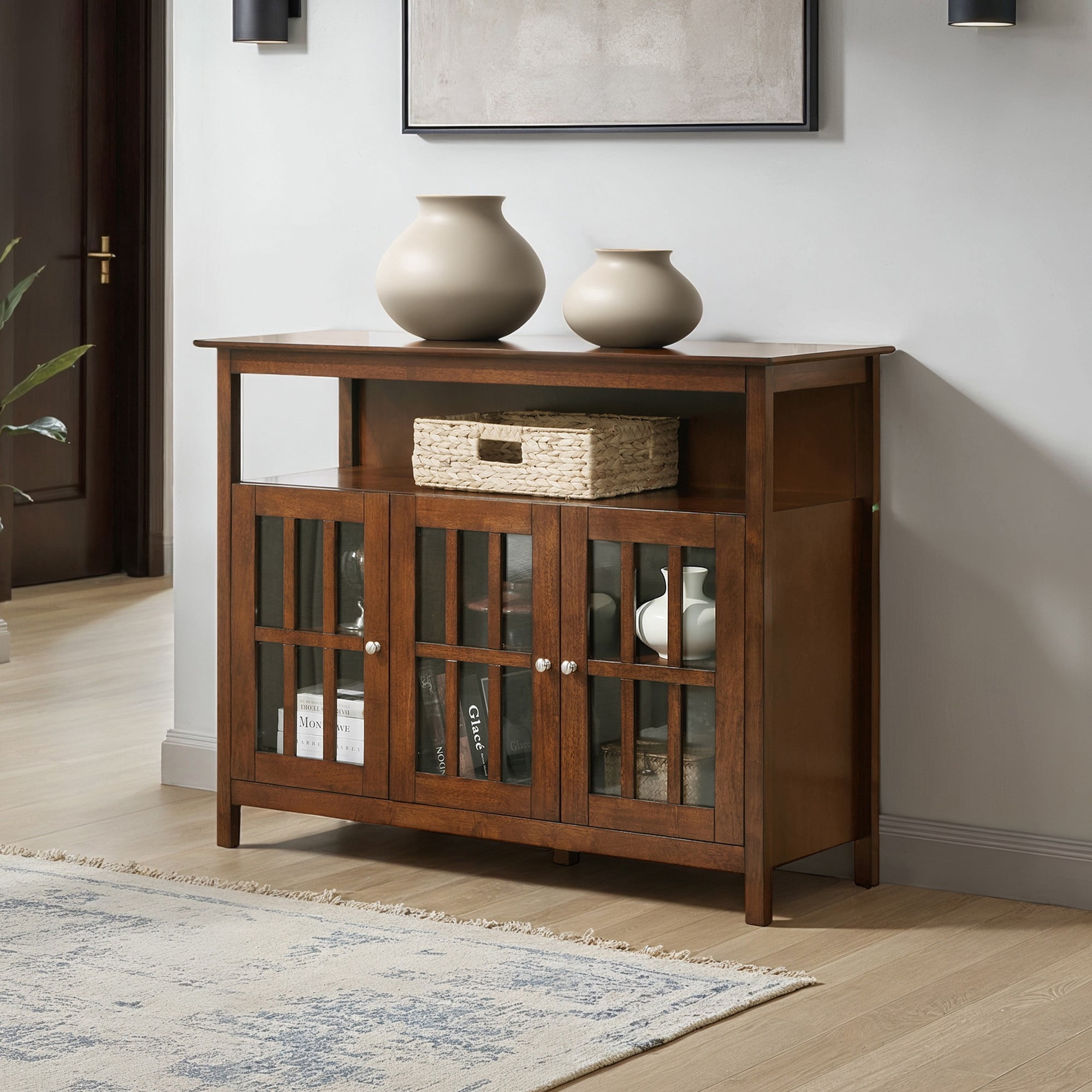 Convenience Concepts Big Sur Deluxe 55 inch TV Stand with Storage
