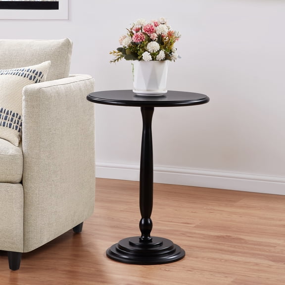 Convenience Concepts Classic Accents Amelia Spindle Table, Black