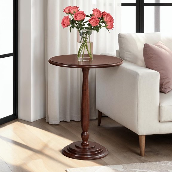 Convenience Concepts Classic Accents Amelia Spindle Table, Espresso