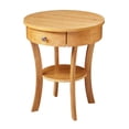 thumbnail image 1 of Convenience Concepts Classic Accents Schaffer 1 Drawer End Table with Shelf, Natural, 1 of 6